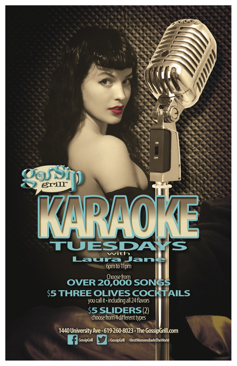 Karaoke Bar Tuesdays in Hillcrest San Diego