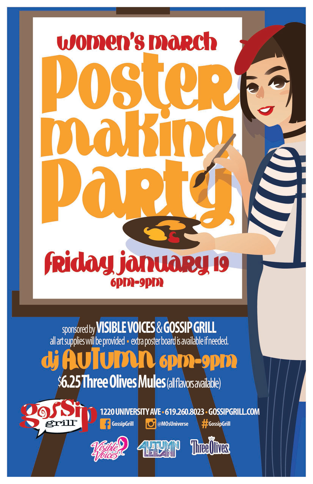 Womens-March-Poster-making-party