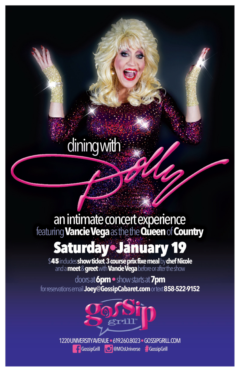 Drag show, dinner, Vancie Vega, Queen, Country,
