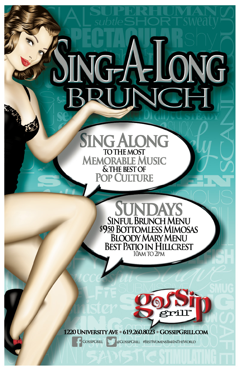 Sing-A-Long Sunday Brunch at Gossip Grill