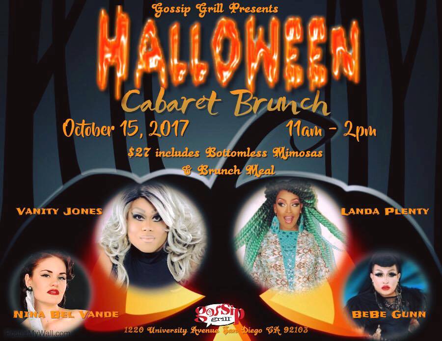 cabaret-drag-brunch-halloween-october-gossip-grill-san-diego