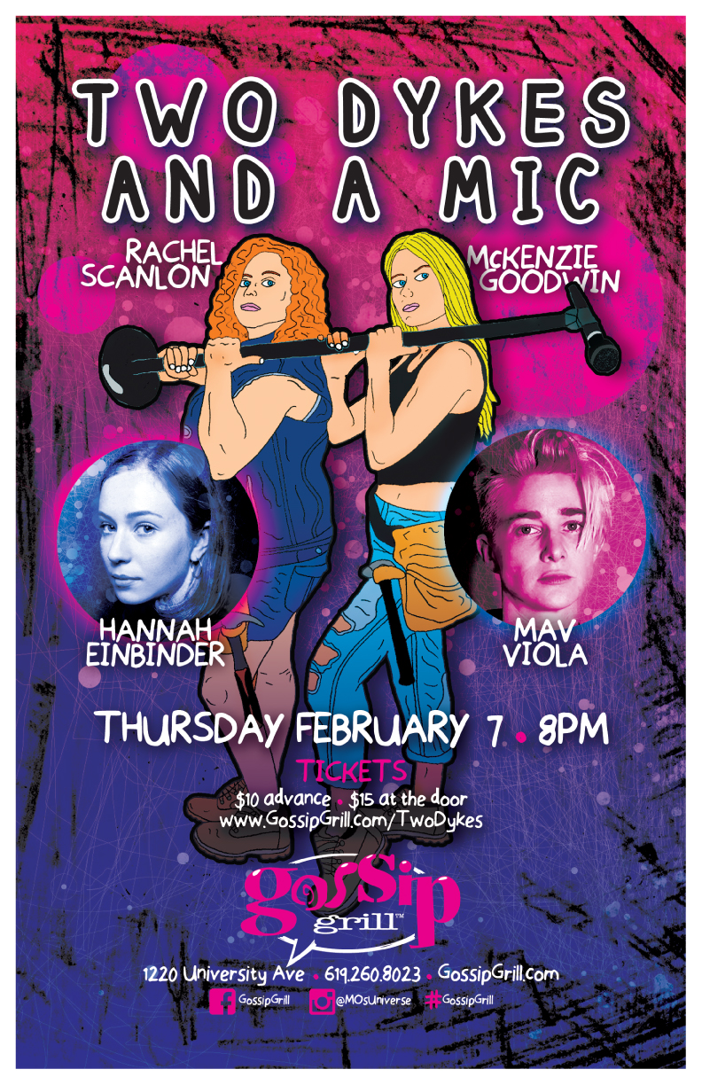 lesbians, comedy show, funny, hillcrest, san diego, women's bar