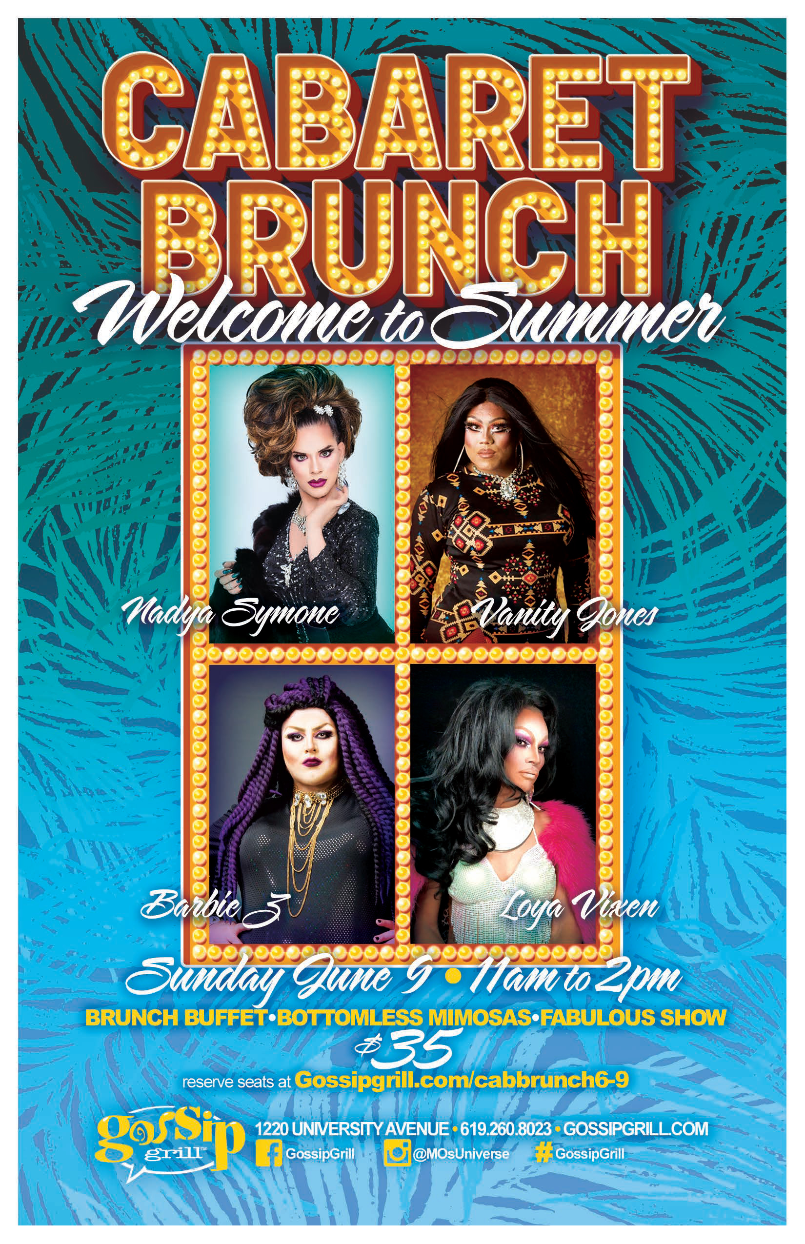 drag brunch, brunch in hillcrest, hillcrest brunch, gay brunch, women's bar, ladies bar, girl bar,